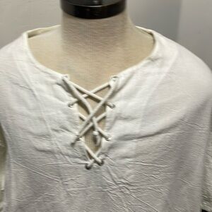 white all impact short sleeve shirt size XXL